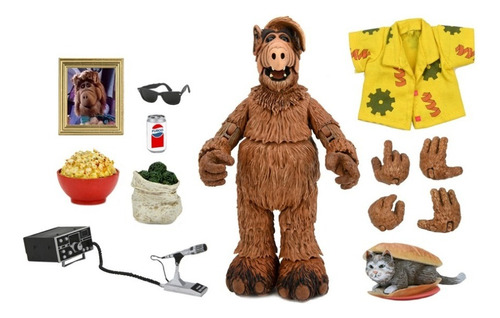 Figura Articulada Neca Ultimate: Alf - Alf 7 Pulgadas