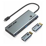 Wavlink Thunderbolt 3 Dual 4k Estación De Acoplamiento | Ray