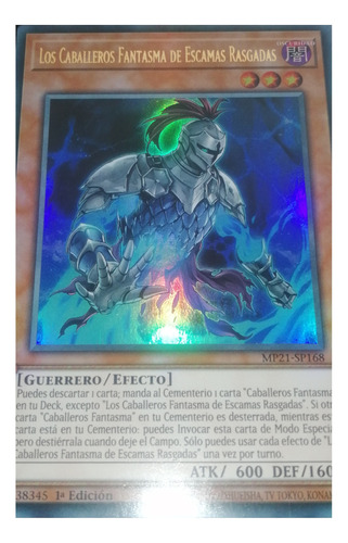 Los Caballeros Fantasma De Escamas Yu-gi-oh! Original Konami