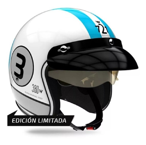 Casco Abierto Moto Hawk 721 Torino 380 W Limitado Rpm764®