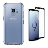 Kit Case Capa Anti Impacto Para Samsung Galaxy S9 + Pelicula