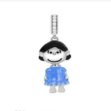 Charm Plata S925, Lucy De Snoppy,generico, Compatible