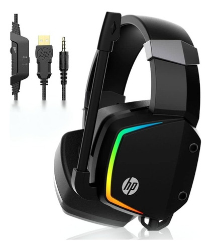 Audifonos Gamer Hp Rgb Microfono Para Xbox One Ps4 Ps5 Pc