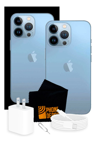 Apple iPhone 13 Pro Max 256 Gb Azul Sierra Con Caja Original Y Batería 100%