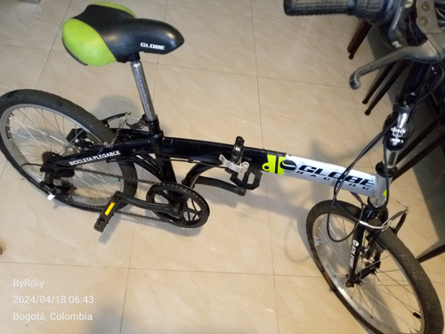 Bicicleta Plegable Globe Racing Rin 20, Cambios Shimano