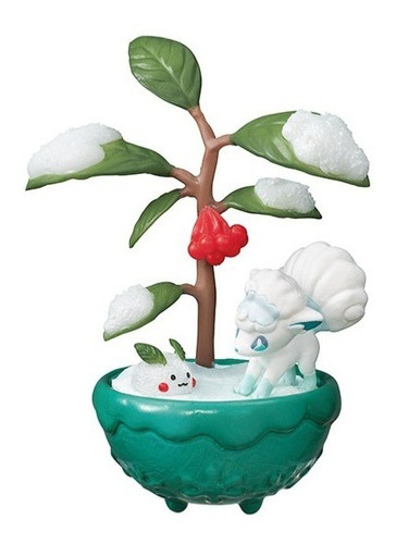 Figura Alola Rokon Pokemon Re-ment Bonsai 