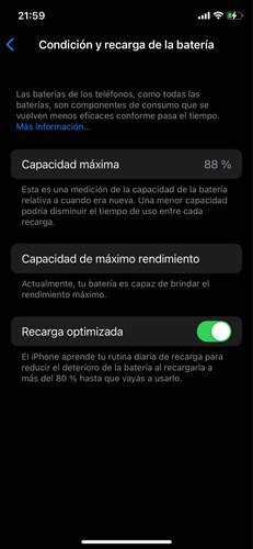 iPhone X 64gb 88% Batería