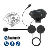 Audifono Casco Moto Auriculares Bluetooth Lllamada Mp3