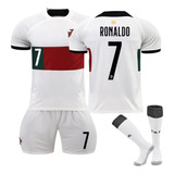 Calcetines Cortos De Punto Para Niños Cristiano Ronaldo No.7