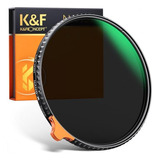 Filtro Nd Variable K&f 55mm Nd2-nd400 9 Pasos Serie Nano-x