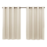 Cortina Corta Luz Blackout Cortina De Pvc  2,80m  X 1,30m Cor Bege