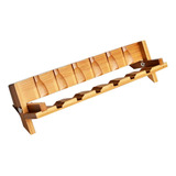Shi Estante Para Platos De Bambú Plegable Accesorios Dm