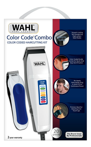 Máquina De Peluquería Wahl Color Code Combo 9314-1708