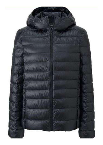 Campera Uniqlo Ultra Light Down Con Capucha Mujer.