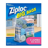 Ziploc Big Bags Jumbo 3 Ea