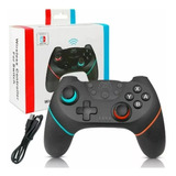 Control Mando Inalambrico Compatible Nintendo Switch Color Negro