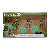 Halo 4  Spartan 3 Figure Pack - Master Chief And 2 Unsc Mari