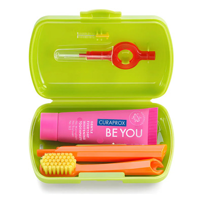 Kit De Viaje Cepillo De Dientes + Pasta Be You Curaprox | Envío gratis
