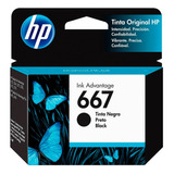 Pack 2 Tintas Impresora Hp 667 Tricolor Y Negra Originales 