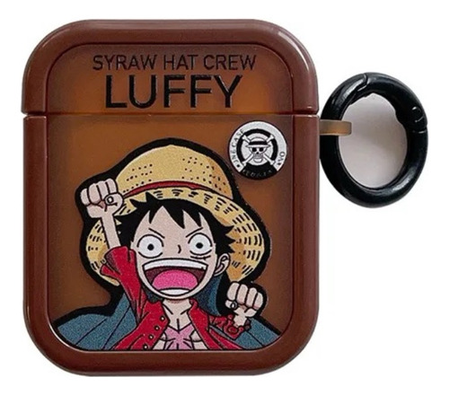 Funda Para Audífonos AirPods - One Piece - Luffy