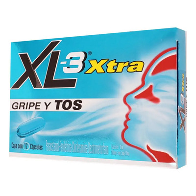 Cápsulas gripe-tos 12 unidades Xl-3 xtra | Envío gratis