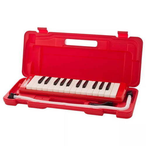 Melodica Hohner Student 26 Teclas Roja Estuche De Regalo