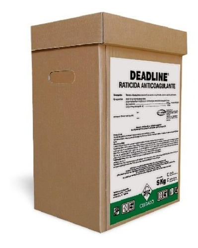 Veneno Ratones Deadline Molienda 25gr (5kg) Bts