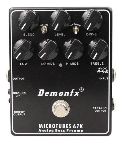 Microtubes A7k - Bass Preamp Demon Fx Mexico