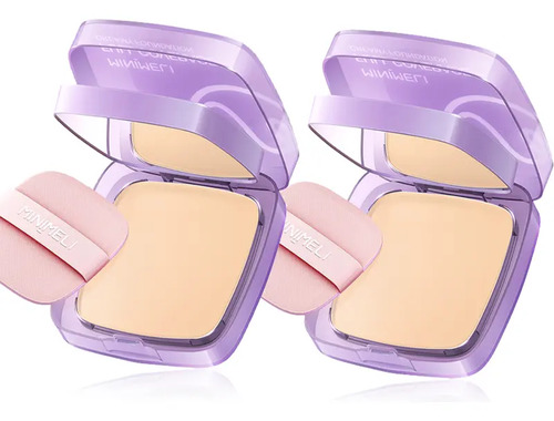 Set 2 Bases De Maquillaje Mate Spf30 Minimeli