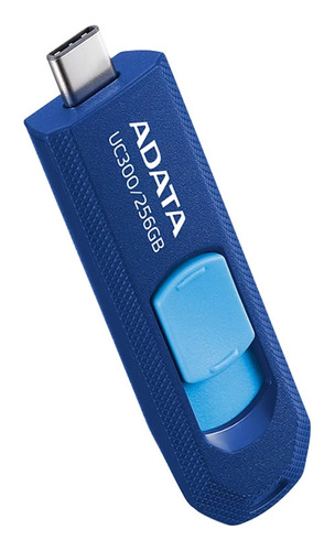 Memoria Usb Flash Adata Uc300 256gb Usb Tipo C Color Azul