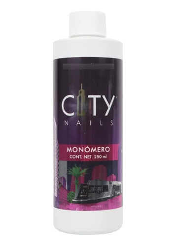 Monómero Líquido Para Uñas City Nails 8 Fl Oz/250 Ml