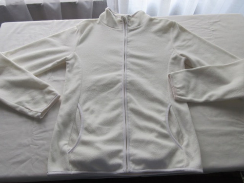 Campera De Polar Blanca, Para Nena, Marca Europea!!!, Impeca