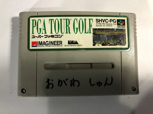 Juego Nintendo Super Famicom Pga Tour Golf