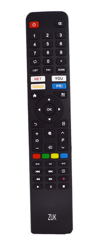 Control Remoto Tv Led Lcd Smart Para Enova 617 Zuk