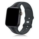 Malla Para Apple Watch Black Grey / - 42mm/44mm/45mm/49mm