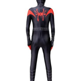 Traje De Cosplay Para Adultos De Spiderman Miles Morales Med