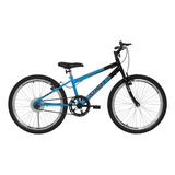 Bicicleta  De Passeio Athor Bikes Legacy Aro 24 1v Freios V-brake Câmbios 3 Velocidades Y 6 Velocidades Cor Azul