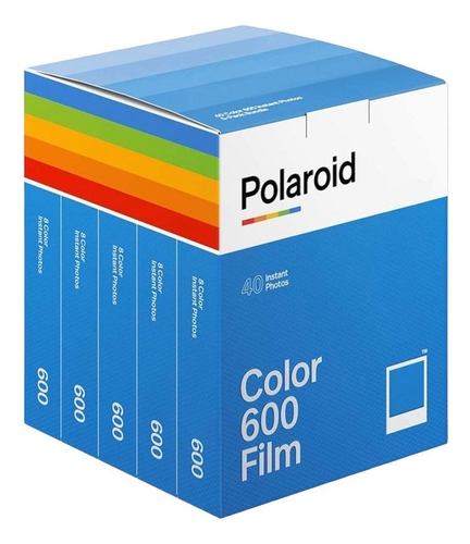 Polaroid Color 600 Film 5x8 Fotos Instantáneas