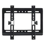 Soporte Para Tv Basculante Eurosound Esb4000 15 A 43 Color Negro