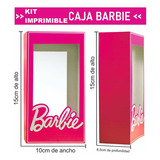 Vector Caja Barbie Muñeca Dulce Jugueteria Coleccion