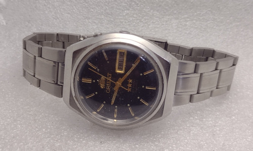 Relógio Orient Automático Cinza Escuro Or 0502 02