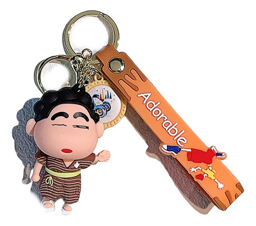 Llavero Crayon Shin Chan Anime Importado Silicona Cute