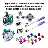 2 Joystick + Lb Rb + Goma + Aluminio  + H Compatible Con One