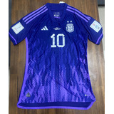 Camiseta Selección Argentina Messi Qatar Utileria