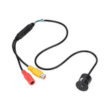 Mini Cámara Cctv, 170 ° Gran Angular Con Cable, Impermeable,