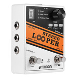 Ammoon Stereo Looper Loop Record Pedal Efecto De Guitarra 10