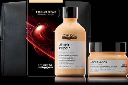  Pack L'oréal Professionnel Absolut Repair Shampoo + Máscara