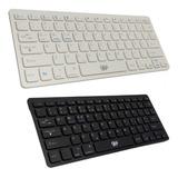 Mini Teclado Sem Fio Bluetooth Botões Macios Teclas