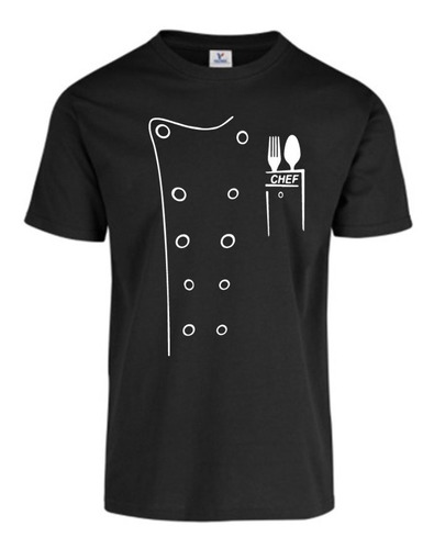 Playera Tipo Filipina Chef Restaurantes Cocina Envio Gratis