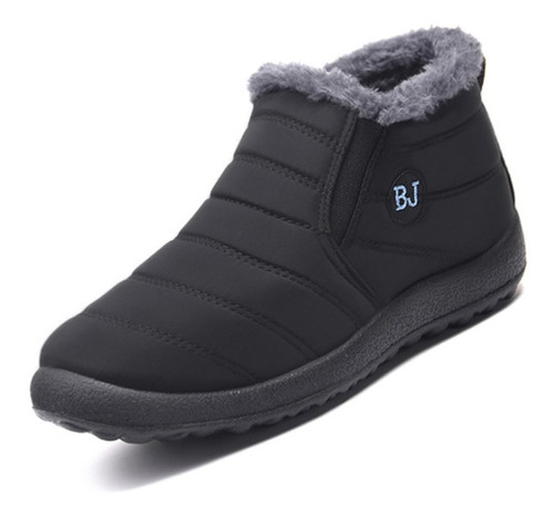 Botas De Nieve De Invierno De Terciopelo Para Hombre